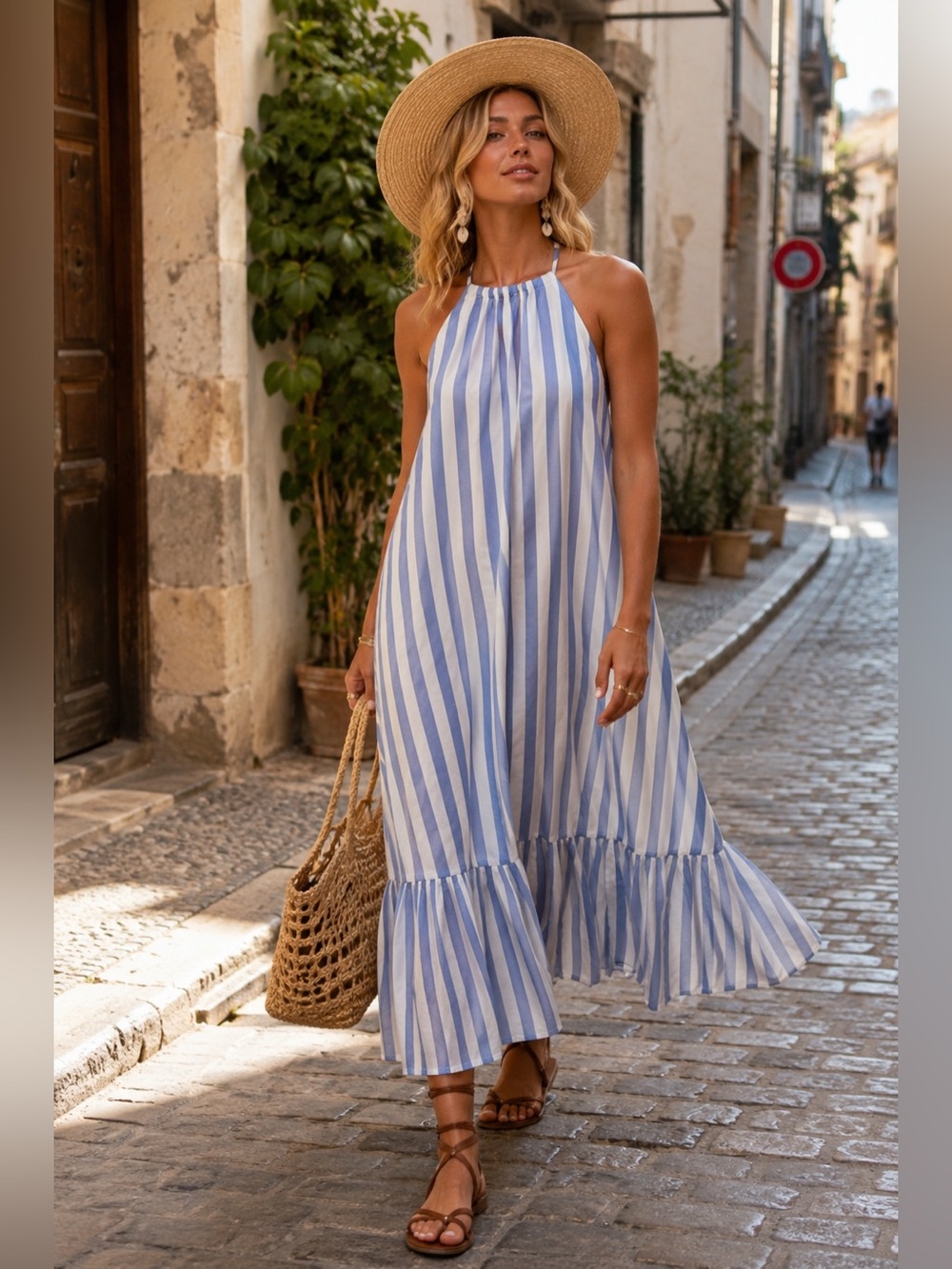 MAINSTRIP | Seaside Stripe Maxi